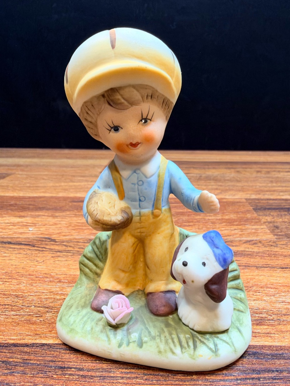 HOMCO Boy with Puppy Figurine #1430